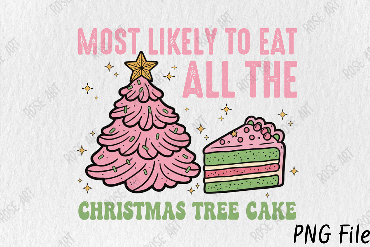 Most Likely To Eat All The Christmas, a Seasonal Illustration by Rose Art (Photo 1 of 4)