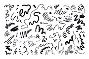 Abstract, doodle scribbles set, a Decorative Illustration by Good Studio (Thumbnail 4 of 5)