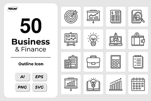 Business and Finance Icons