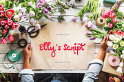 Elly's Font, a Script Font by Nimbalagi Studio (Thumbnail 1 of 5)