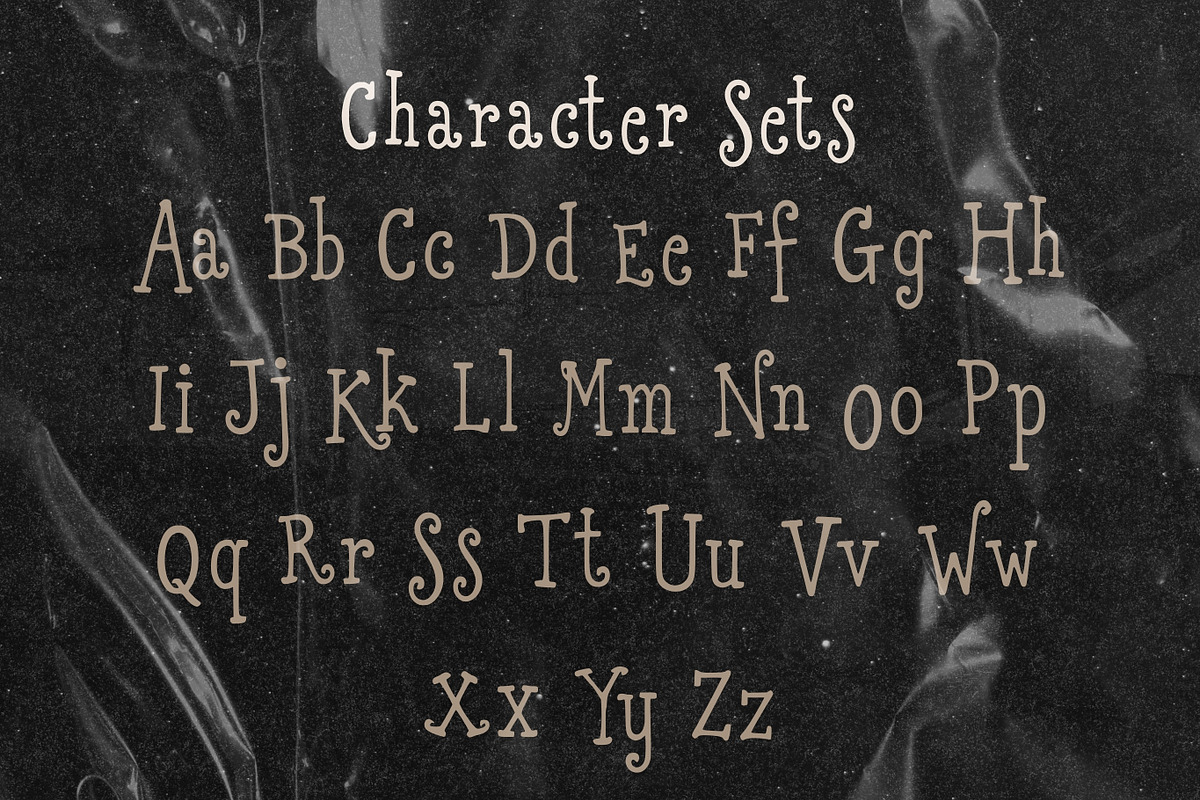 Gabrielletta Wobbly Serif Font, a Serif Font by The October Creative (Photo 3 of 8)