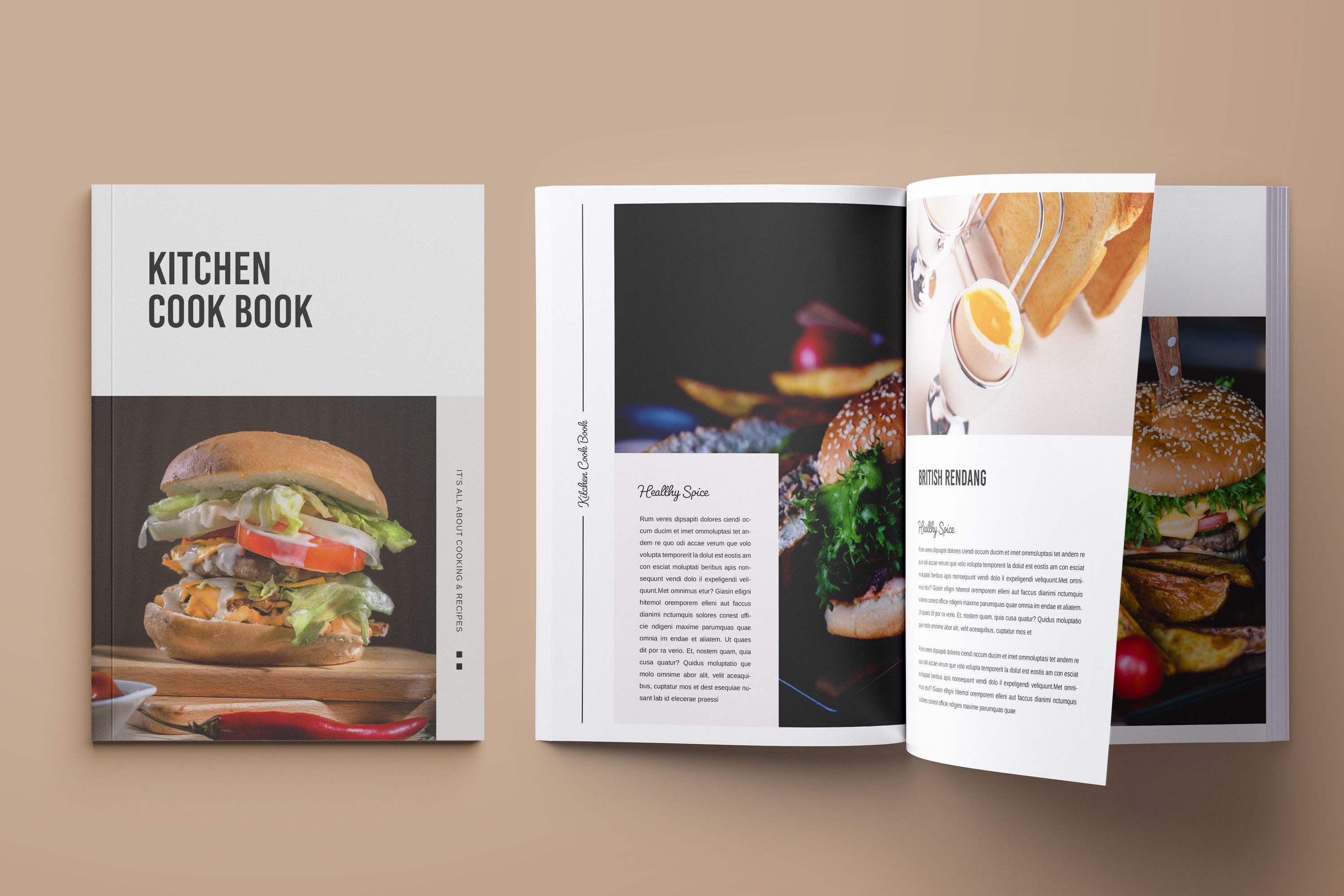The Cookbook Layout, a Templates & Theme by evgenystudio