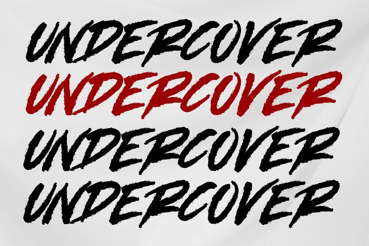 Brush Font Bundle 45 Fonts, a Blackletter Font by AMINMARIO (Photo 36 of 45)