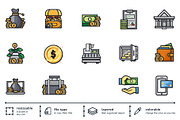 Finance vector illustration pack, a Duotone Icon by Creastale (Thumbnail 2 of 5)