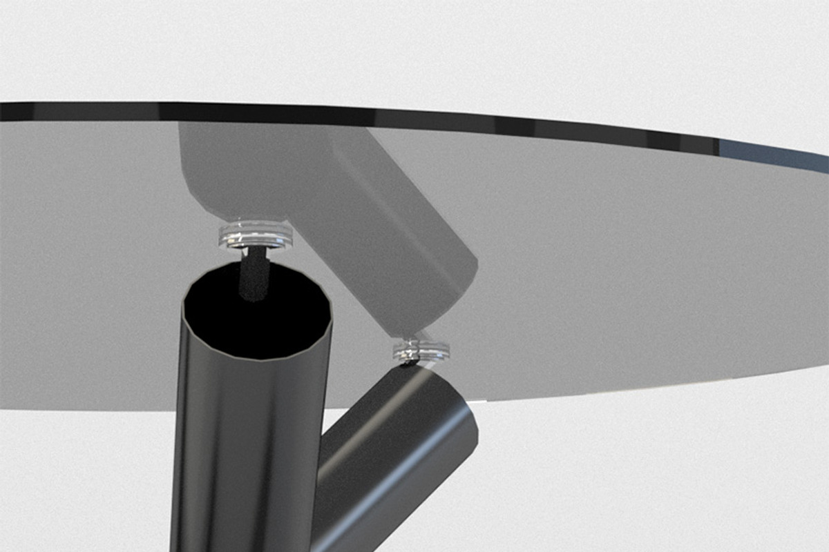 Minotti Van Dyck dining tables, a Furniture 3D Model by WidhiMuttaqien (Photo 5 of 12)