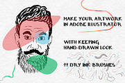 Dry Ink Brushes, a Brush Add-On by Guerillacraft (Thumbnail 2 of 5)