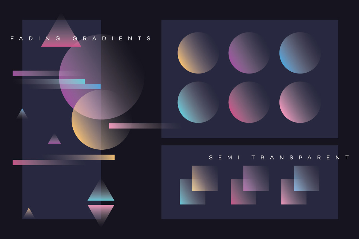 GENX- Gradient Compositions Toolkit, a Texture Graphic by Polar Vectors (Photo 6 of 29)
