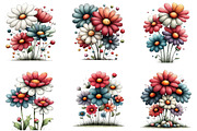 Whimsical Spring Chamomile Flower Pn, an Illustration by Sublimation Artist (Thumbnail 5 of 7)
