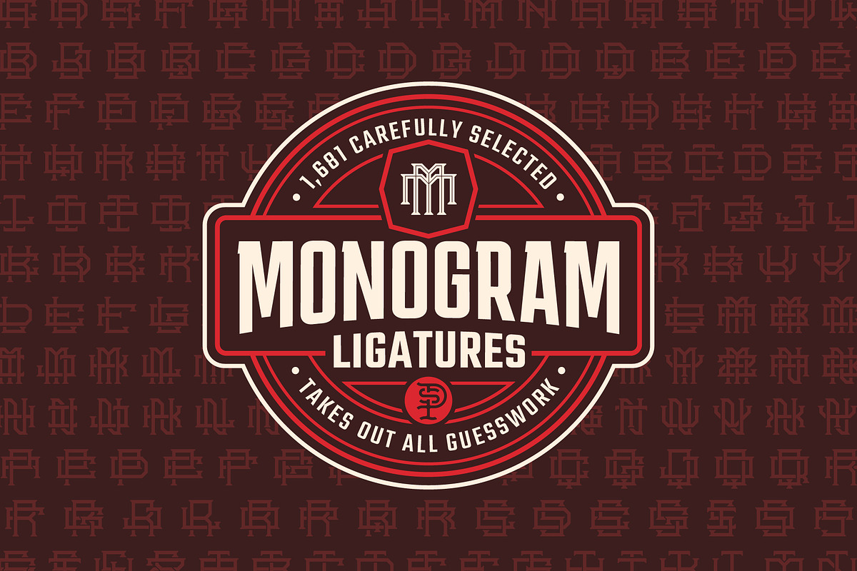 MONOGRAM-MAGICIAN-ACT3, a Symbol Font by Para-Scope Design (Photo 2 of 11)