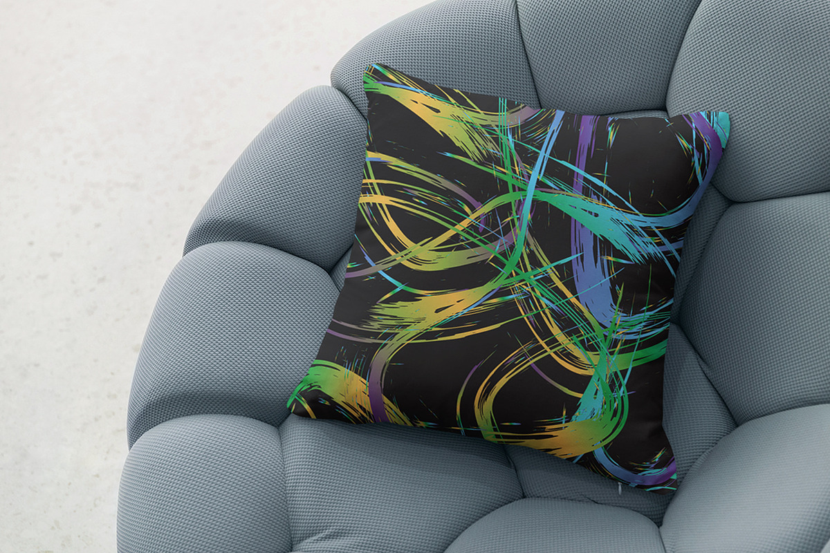 Colorful Paint Traces, a Wallpaper Graphic by MalyskaStudio (Photo 6 of 13)