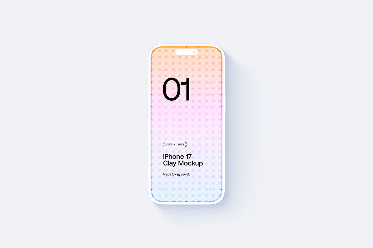 12 Clay Devices Mockups - 2026, an iPhone Mockup by Asylab (Photo 35 of 42)