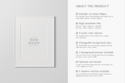 11x14 Frame Mockup, a Product Mockup by Lelu Art Design (Thumbnail 6 of 11)