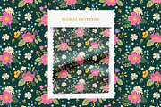 Spring Florals | Clipart and Pattern, a Decorative Illustration by Leysan Shayak (Thumbnail 10 of 12)