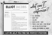 Minimalist Resume Template Clean CV, a Resume Template by LevelUpResume (Thumbnail 4 of 5)