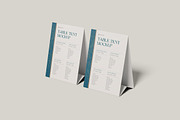 Table Tent  Mockup, an Advertising Mockup by YurnalisPerix (Thumbnail 2 of 5)