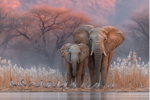 The Chobe River in Chobe National, an Animal Photo by ZinetroN