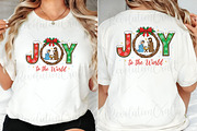 Joy to the World, Christmas Nativity, an Illustration by OK Design (Thumbnail 3 of 4)