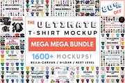 Ultimate T-Shirt Mockup Mega Bundle, a Shirt Mockup by lock and page (Thumbnail 1 of 17)