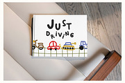 Road Alphabet Vector Set, an Object Graphic by The Journey Atelier (Thumbnail 8 of 11)