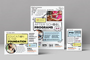 Elementary School Flyer Template, a Flyer Template by StockLayouts (Thumbnail 1 of 3)