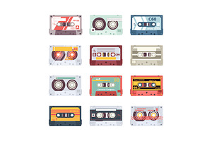 Music Cassettes. Electronics Audio