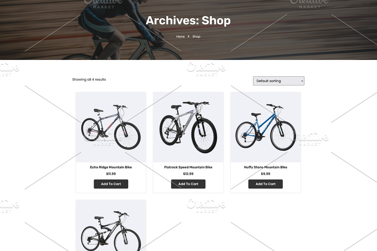 Cycling Elementor Template, a WordPress Template by HasnainDEV (Photo 3 of 5)