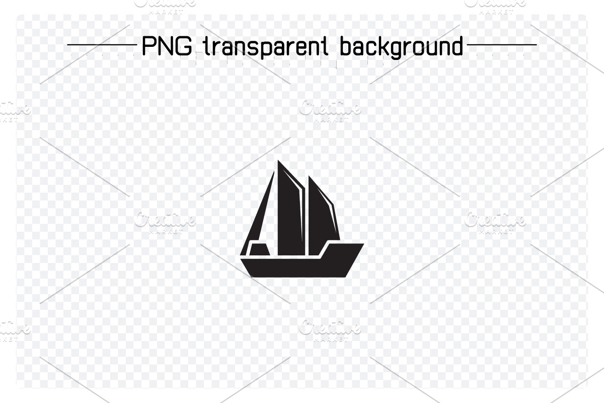 Ship and Cruise Solid Icons, a Transportation Illustration by Designfour (Photo 2 of 7)