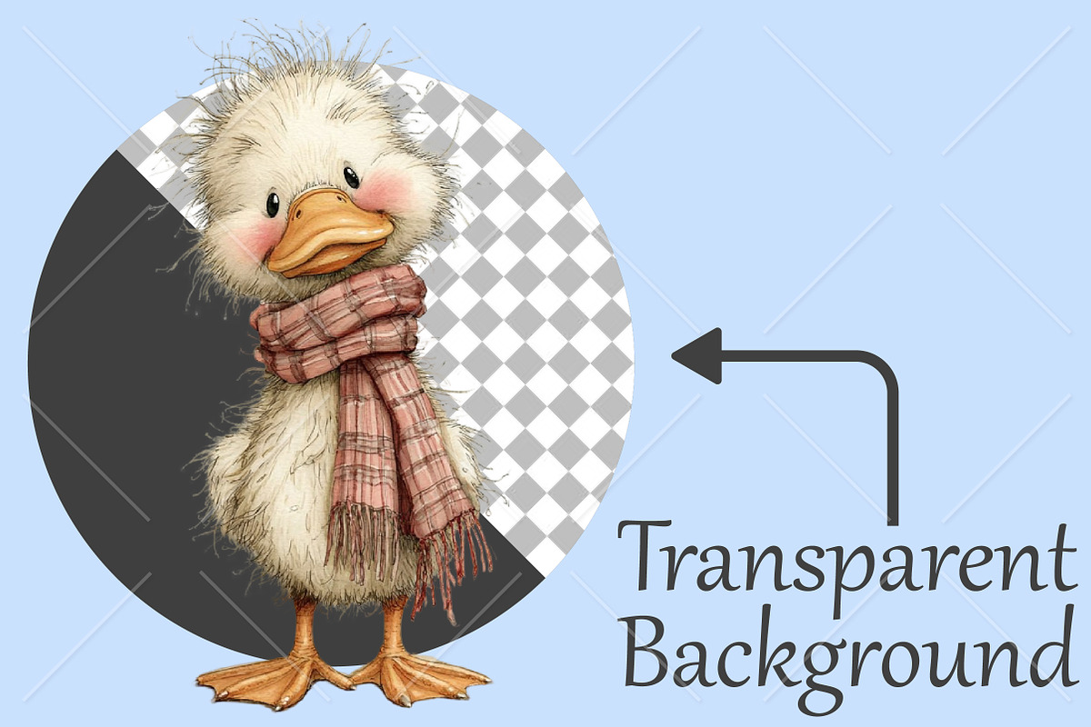 Whimsical Autumn Goose Clipart, a Seasonal Illustration by Canvas Craft (Photo 2 of 10)