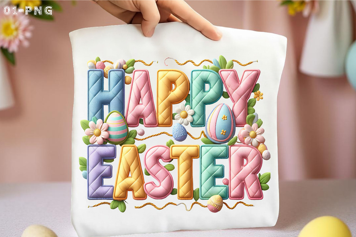 Happy Easter PNG Sublimation Designs, an Illustration by Libby Wishes (Photo 3 of 6)
