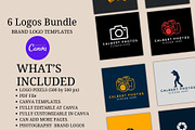 Minimalist Photography Logo Template, a Branding & Logo Template by Mishek Munene (Thumbnail 1 of 8)
