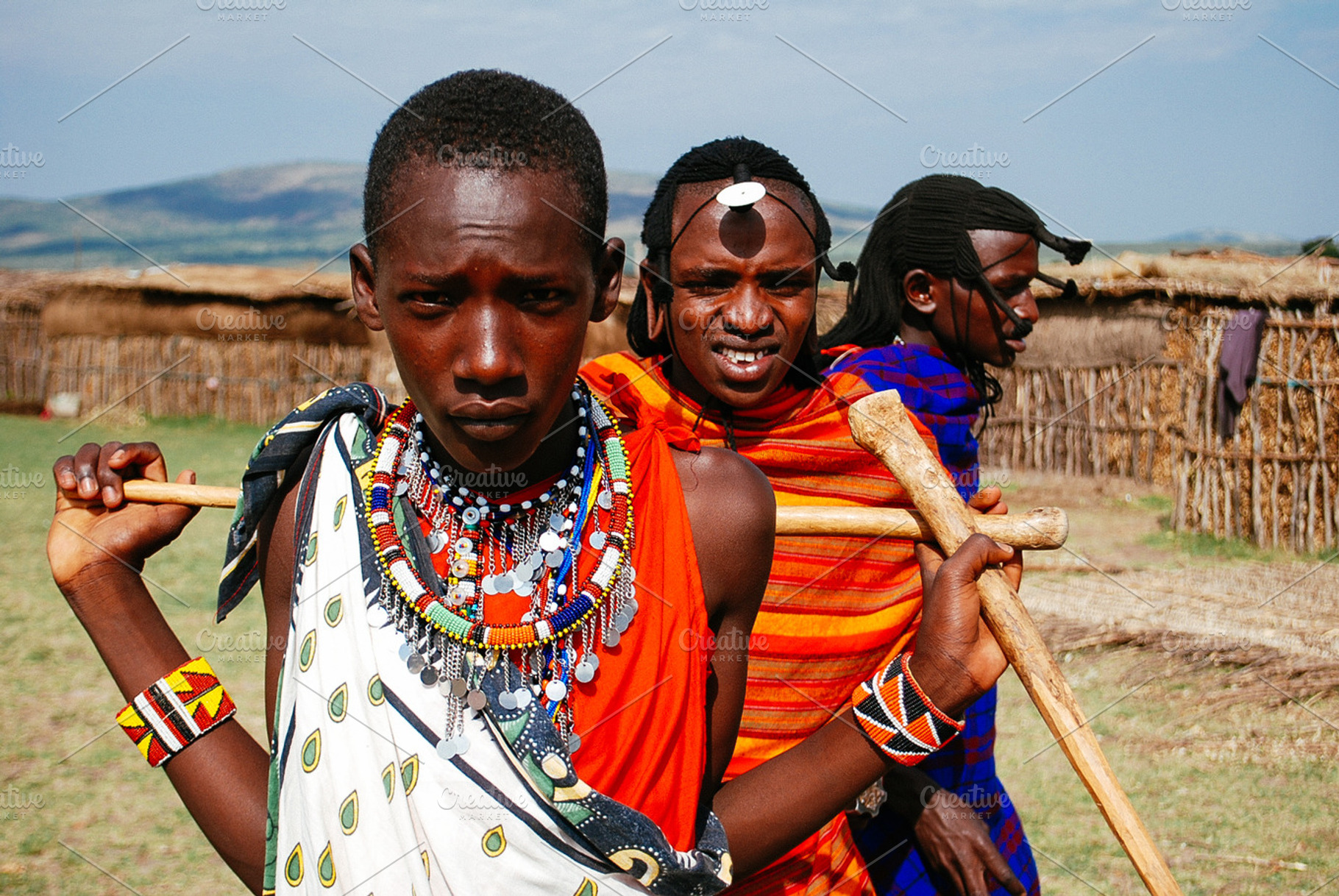 Masai tribe in africa containing masai mara, masai tribe, and masai, a Person Photo by julia.karpacheva