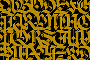Gothic font 010, a Blackletter Font by GeekClick (Thumbnail 16 of 24)