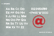 Dfabric - Sans, a Sans Serif Font by Badsign Type (Thumbnail 2 of 10)