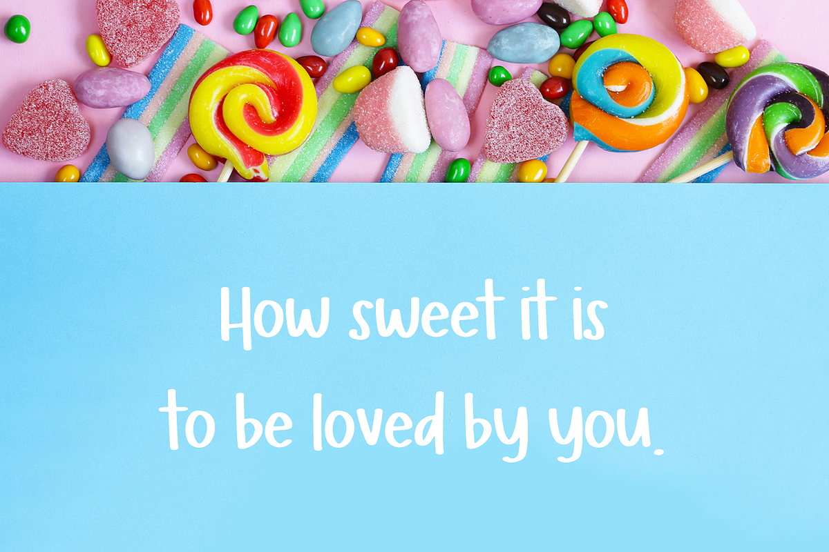 Candy Queen Sans, a Sans Serif Font by Beck McCormick (Photo 7 of 10)