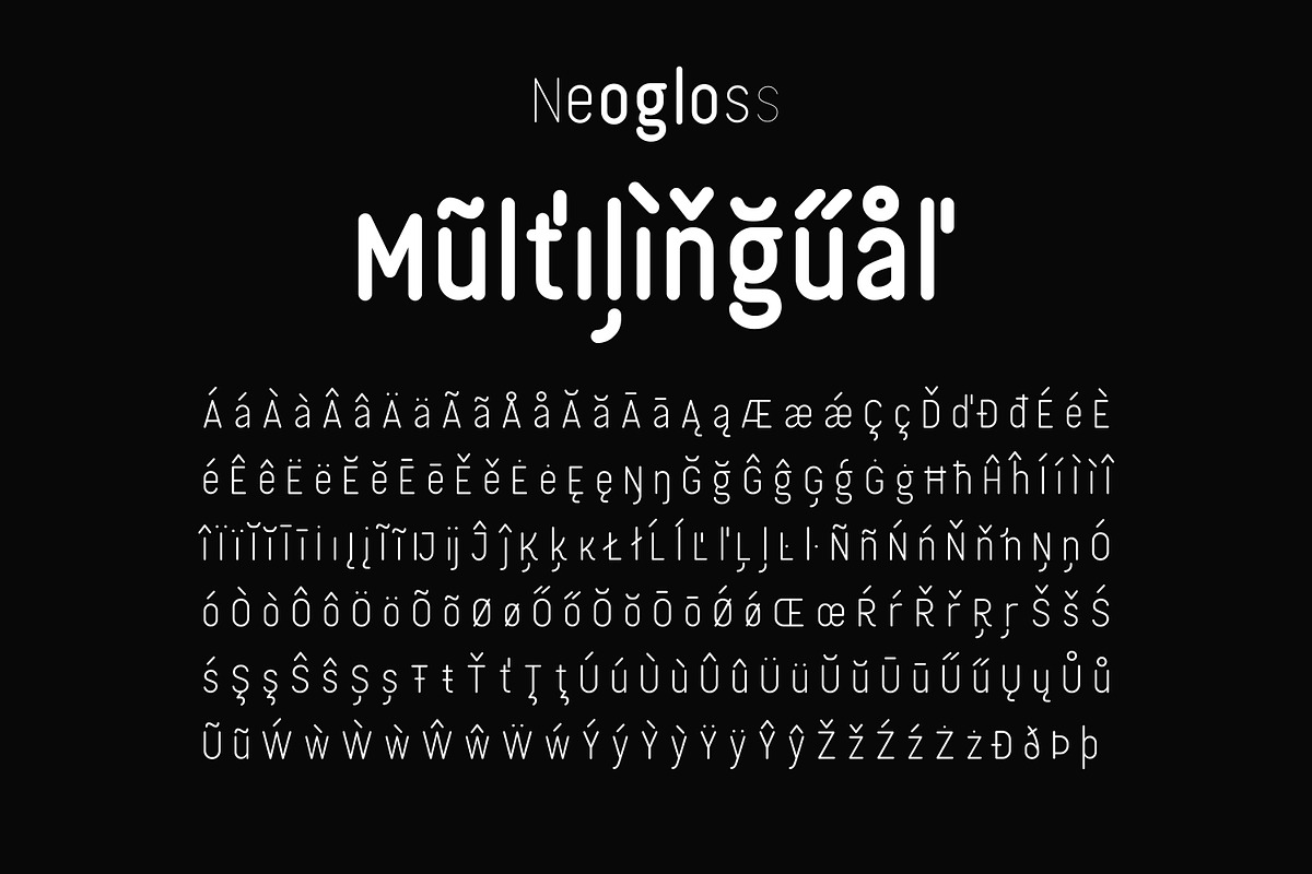 Neogloss- Modern Font Family, a Sans Serif Font by Intuisi Creative (Photo 9 of 10)