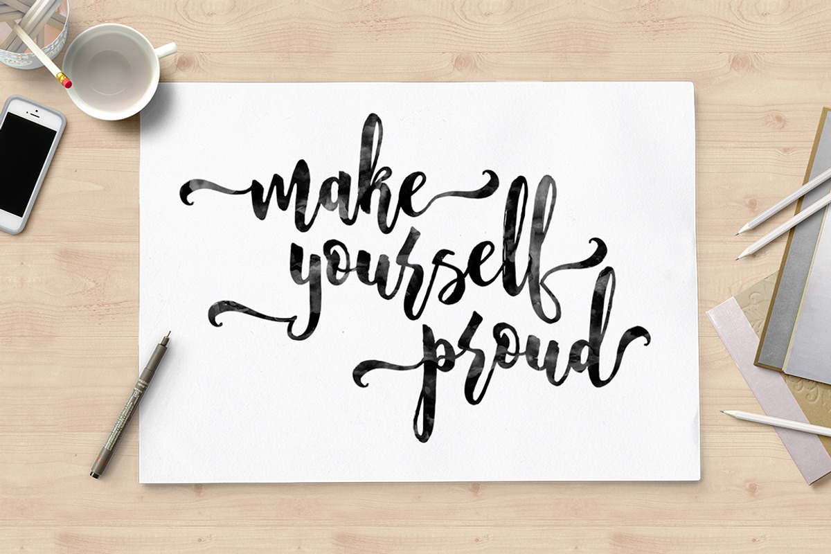 Holyhand Script, a Script Font by Dhan Studio (Photo 9 of 10)