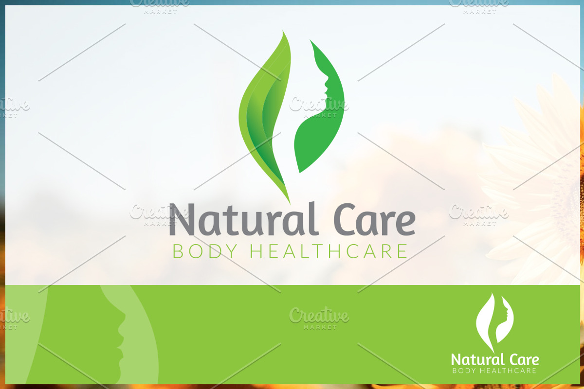 Natural Care Logo Template, a Branding & Logo Template by Zlaws