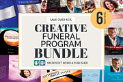 Create Funeral Program Bundle, a Brochure Template by Godserv Designs (Thumbnail 1 of 11)