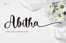 Abitha - Calligraphy Font