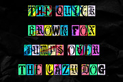 Gothic Collage Font – Ransom Letters, a Blackletter Font by Wicked Creative (Thumbnail 7 of 7)