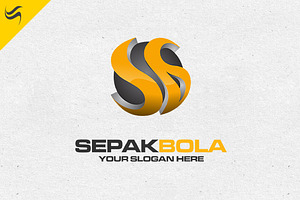 Sepak Bola Logo Template