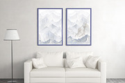 Watercolor Mountains Clipart, a Background Graphic by Lemon design (Thumbnail 6 of 8)