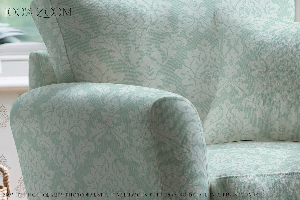 Armchair Upholstery Mockup, a Household Mockup by mock-ups (Photo 10 of 11)