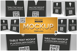 Table Tent Mockup
