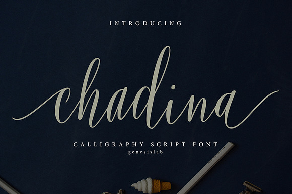 Chadina Script preview 8
