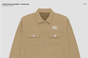 Mechanic jacket mockup, an Apparel Mockup by Voyage Studio (Thumbnail 3 of 3)