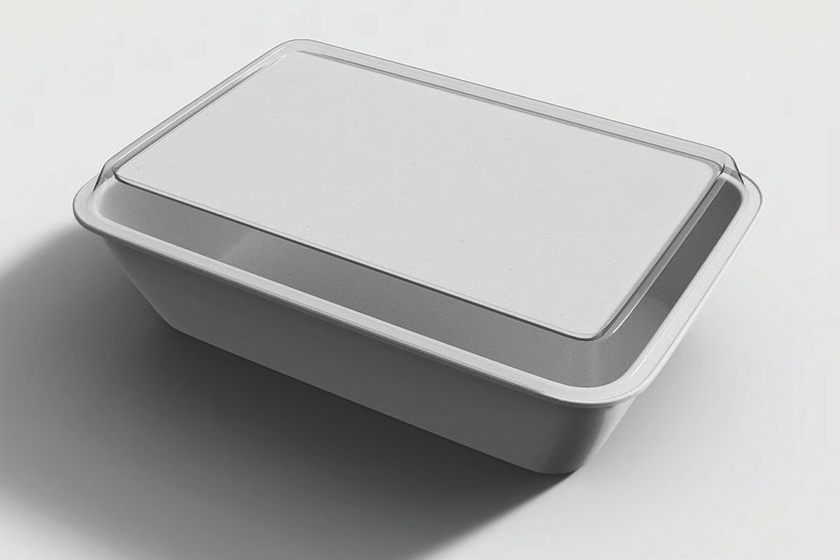 Takeaway Food Container Mockup, a Packaging Mockup by skybluecreative (Photo 3 of 3)