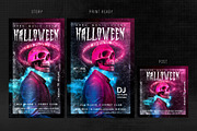 Halloween Flyer Template, a Flyer Template by Basez Flyers (Thumbnail 4 of 6)