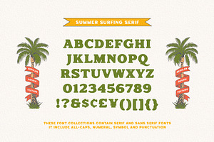 Summer Surfing - Display Font