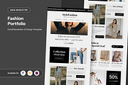 Fashion Editorial Email Newsletter, a Landing Page Template by twinstd (Thumbnail 1 of 5)